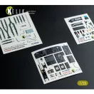Kelik S-64E Skycrane - interior 3D decals for ICM kit 3D matrica