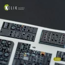 Kelik S-64E Skycrane - interior 3D decals for ICM kit 3D matrica