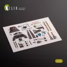 Kelik Bf-109 G-6 - interior 3D decals for Border Models kit 3D matrica