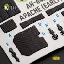 Kelik AH-64A APACHE (early) - interior 3D decals for Trumpeter 3D matrica