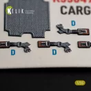 Kelik UH-1B HUEY CARGO BAY - interior 3D decals for Trumpeter 3D matrica
