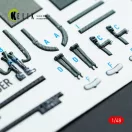 Kelik F-8J Crusader - interior 3D decals for Hasegawa kit 3D matrica