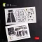 Kelik MV-22 Osprey interior 3D decals for HobbyBoss kit 3D matrica