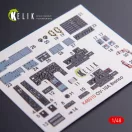 Kelik OV-10A Bronco interior 3D decals for ICM kit 3D matrica