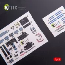 Kelik OV-10A Bronco interior 3D decals for ICM kit 3D matrica