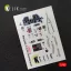 Kelik P-47M Thunderbolt interior 3D decals for Tamiya kit 3D matrica