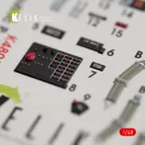 Kelik P-47M Thunderbolt interior 3D decals for Tamiya kit 3D matrica