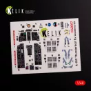 Kelik A-10C Thunderbolt interior 3D decals for Academy kit 3D matrica