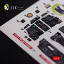 Kelik A-10C Thunderbolt interior 3D decals for Academy kit 3D matrica