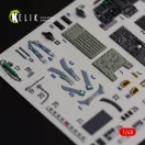 Kelik A-10C Thunderbolt II interior 3D decals for Italeri kit 3D matrica