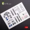 Kelik AH-64D Apache longbow interior 3D decals for Hasegawa kit 3D matrica