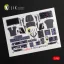 Kelik F-35A Lightning II interior 3D decals for Kitty Hawk / Zimimodel kit 3D matrica
