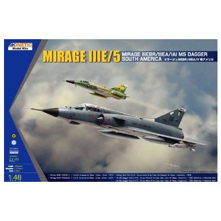 Kinetic South American Mirage IIIE/V makett