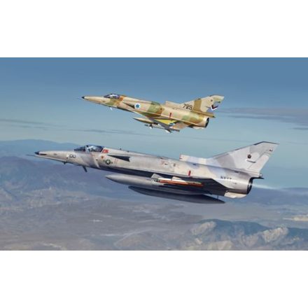 Kinetic F-21/KFIR C1 makett