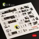 Kelik T-50 ROKAF interior 3D decals for Academy kit 3D matrica