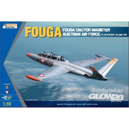 Kinetic Fouga Magister CM 170  Austria makett