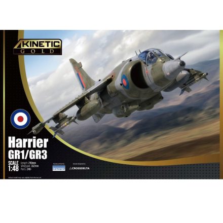 Kinetic BAe Harrier GR1/GR3 makett