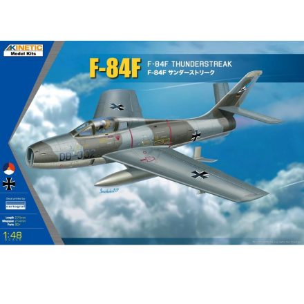 Kinetic F-84F Thunderstreak makett