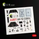 Kelik AH-1G interior 3D decals forICM/SpecialHobby kit 3D matrica