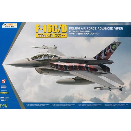 Kinetic F-16CD POLISH Air Force makett