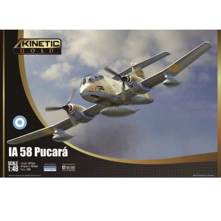 Kinetic IA-58 Pucara makett