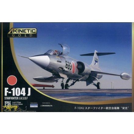 Kinetic Lockheed F-104J Starfighter JASDF makett