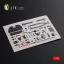 Kelik P-40N interior 3D decals for Academy kit 3D matrica