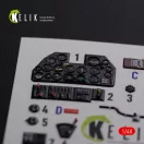 Kelik P-40N interior 3D decals for Academy kit 3D matrica