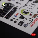 Kelik P-40N interior 3D decals for Academy kit 3D matrica
