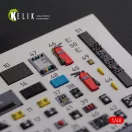 Kelik CH-46E Cargo compartment interior 3D decals for Academy kit 3D matrica