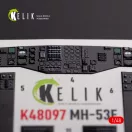 Kelik MH-53 Sea Dragon - interior 3D decals for Academy kit 3D matrica
