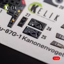 Kelik Ju-87G-1 Kanonenvogel - interior 3D decals for Italeri kit 3D matrica