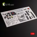 Kelik A-6A Intruder - interior 3D decals for HobbyBoss kit 3D matrica