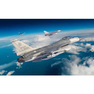 Kinetic F-16V BLK 20 (TAIWAN) 1:48 repülő makett