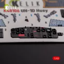 Kelik UH-1D Huey - interior 3D decals for Zimi Model/KittyHawk kit 3D matrica