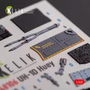 Kelik UH-1D Huey - interior 3D decals for Zimi Model/KittyHawk kit 3D matrica