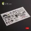 Kelik ?-38F Lightning - interior 3D decals for Academy kit 3D matrica