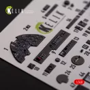 Kelik ?-38F Lightning - interior 3D decals for Academy kit 3D matrica