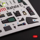 Kelik Rafale C - interior 3D decals for Academy/Revell kit 3D matrica