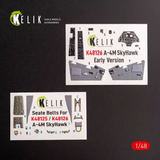   Kelik A-4M Early production- interior 3D decals for Magic Factory kit 3D matrica