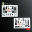Kelik F-16F Block 60 - interior 3D decals for Hasegawa kit 3D matrica