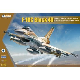 Kinetic F-16C Block 40 IDF Baraka wit makett