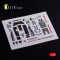 Kelik A-10A - interior 3D decals for Tamiya kit 3D matrica