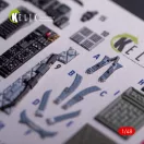 Kelik A-10A - interior 3D decals for Tamiya kit 3D matrica