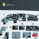 Kelik Do-217 N/J - interior 3D decals for ICM kit 3D matrica
