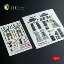 Kelik F-4J/S - interior 3D decals for Hasegawa kit 3D matrica