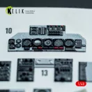 Kelik F-4J/S - interior 3D decals for Hasegawa kit 3D matrica