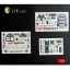 Kelik HARRIER GR3 - interior 3D decals for Kinetic kit 3D matrica