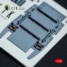 Kelik HARRIER GR3 - interior 3D decals for Kinetic kit 3D matrica