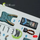 Kelik HARRIER GR3 - interior 3D decals for Kinetic kit 3D matrica